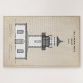 Vuurtoren Tillamook Rock - Oregon - SBD Legpuzzel (Horizontaal)