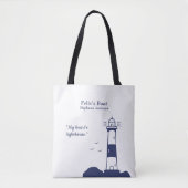 vuurtoren tote bag (Voorkant)