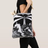  vuurtoren tote bag (Dichtbij)