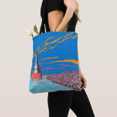 vuurtoren tote bag (Dichtbij)