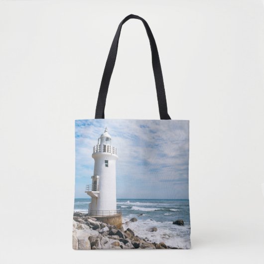 vuurtoren | Toyohashi City Lighthouse Tote Bag (Voorkant)