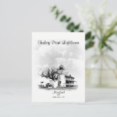 vuurtoren Turkije - Maryland Briefkaart (Staand voorkant)