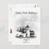vuurtoren Turkije - Maryland Briefkaart (Voorkant / Achterkant)