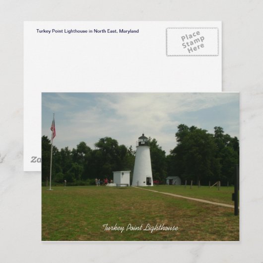 vuurtoren Turkije Point Briefkaart (Voorkant / Achterkant)