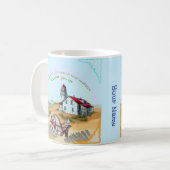 Vuurtoren Uitzicht Koffiemok (Voorkant links)