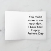 Vuurtoren Vaderdag Kaart (grote druk) (Binnen)