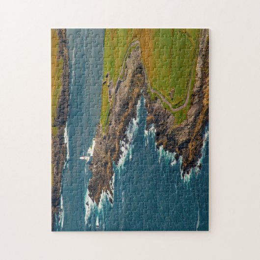 Vuurtoren Valentia Island Kerry. Legpuzzel (Verticaal)