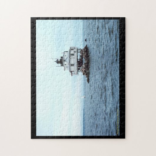 vuurtoren van Amerika 1 puzzle Legpuzzel (Verticaal)