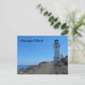 Vuurtoren van Anacapa Island Briefkaart (Staand voorkant)