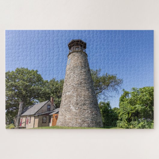 vuurtoren van Barcelona Legpuzzel (Horizontaal)
