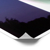 vuurtoren van Barnegat bij nacht Poster (Hoek)