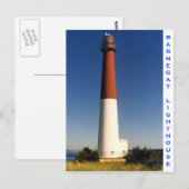 vuurtoren van Barnegat Briefkaart (Voorkant / Achterkant)