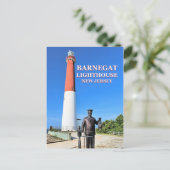 vuurtoren van Barnegat, Briefkaart van New Jersey (Staand voorkant)