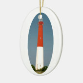 vuurtoren van Barnegat Keramisch Ornament (Links)