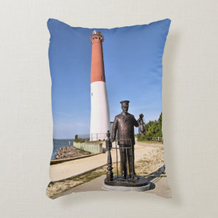 vuurtoren van Barnegat, New Jersey Accent Pillow Kussen