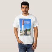 vuurtoren van Barnegat, New Jersey T-Shirt (Voorkant volledig)