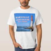 vuurtoren van Barnegat, New Jersey T-Shirt (Voorkant)