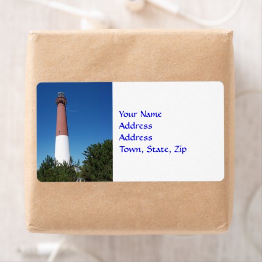 Vuurtoren van Barnegat: Old Barney Etiket (Insitu)