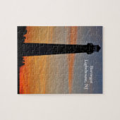 vuurtoren van Barnegat op Sunset II Puzzle Legpuzzel (Horizontaal)