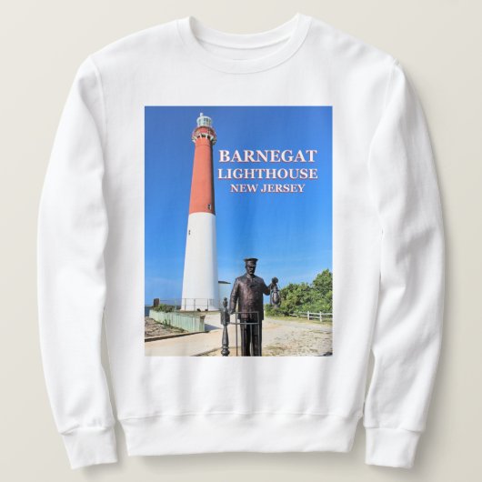 vuurtoren van Barnegat, Sweatshirt uit New Jersey (Design voorkant)