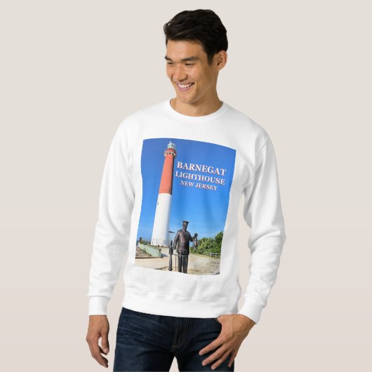 vuurtoren van Barnegat, Sweatshirt uit New Jersey (Voorkant volledig)