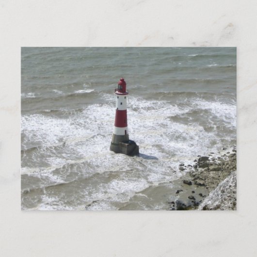 vuurtoren van Beachy Head, East Sussex Briefkaart (Voorkant)
