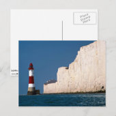 vuurtoren van Beachy Head, Eastbourne, East Sussex Briefkaart (Voorkant / Achterkant)