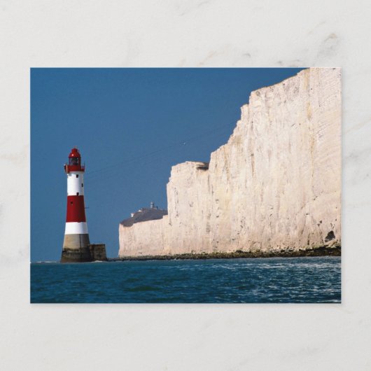 vuurtoren van Beachy Head, Eastbourne, East Sussex Briefkaart (Voorkant)