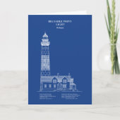 Vuurtoren van Big Sable Point - Michigan – AD Bedankkaart (Voorkant)