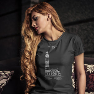 Vuurtoren van Big Sable Point - Michigan – AD T-shirt