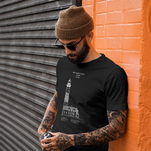 Vuurtoren van Big Sable Point - Michigan – AD T-shirt