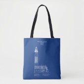 Vuurtoren van Big Sable Point - Michigan – AD Tote Bag (Voorkant)