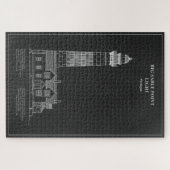 Vuurtoren van Big Sable Point - Michigan – PD Legpuzzel (Horizontaal)