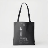 Vuurtoren van Big Sable Point - Michigan - PD Tote Bag (Voorkant)