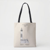Vuurtoren van Big Sable Point - Michigan - SBD Tote Bag (Voorkant)
