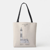 Vuurtoren van Big Sable Point - Michigan - SBD Tote Bag (Achterkant)
