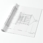  vuurtoren van Bodie Cadeaupapier (Uitgerold)