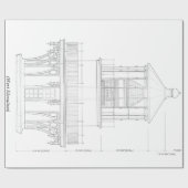  vuurtoren van Bodie Cadeaupapier (Vlak)