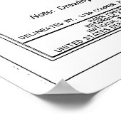  vuurtoren van Bodie Poster (Hoek)