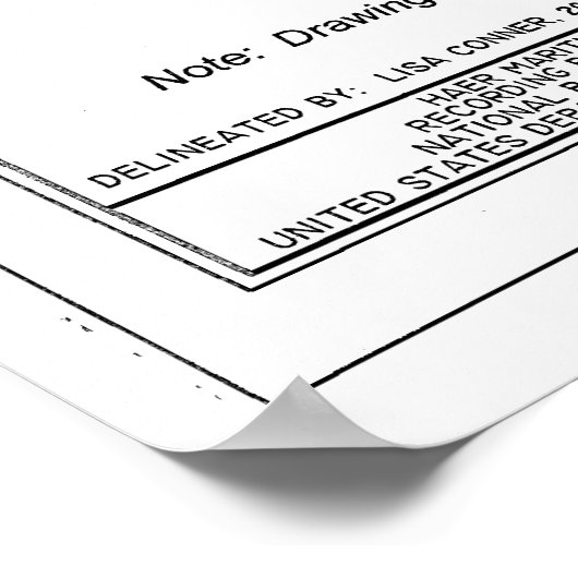  vuurtoren van Bodie Poster (Hoek)