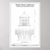  vuurtoren van Bodie Poster (Voorkant)
