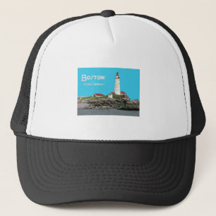 vuurtoren van Boston Harbour Trucker Pet