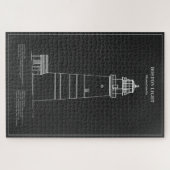 Vuurtoren van Boston - Massachusetts - PD Legpuzzel (Horizontaal)