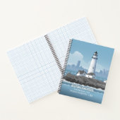 Vuurtoren van Boston Notitieboek (Binnen)