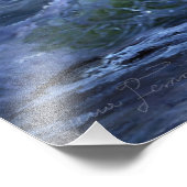 Vuurtoren van Boston onder de moonlight-kunstdruk Foto Afdruk (Hoek)