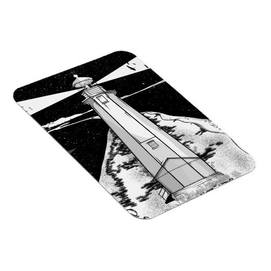 vuurtoren van Boulder Bank Magneet (Rechterzijde)