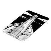 vuurtoren van Boulder Bank Magneet (Linkerzijde)