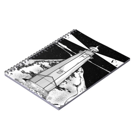 vuurtoren van Boulder Bank Notitieboek (Linkerzijde)