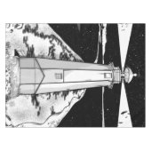 vuurtoren van Boulder Bank Tafelkleed (Voorkant (Horizontaal))