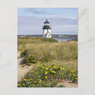 vuurtoren van Brant Point Briefkaart